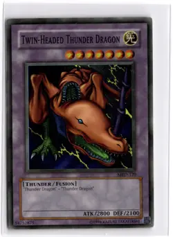 Twin-Headed Thunder Dragon Unlimited Super Rare MRD-120 HP - Image 1