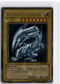 Blue-Eyes White Dragon Unlimited Ultra Rare SDK-001 HP - Image 1