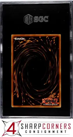 2002 YU-GI-OH! COLLECTOR'S TIN #BPT-005 RED-EYES BLACK DRAGON POP 6 SGC 8.5 - Image 2