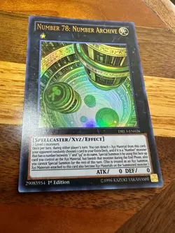 Number 78: Number Archive DRL3-EN026 1st Edition Ultra Rare LP + BONUS - Image 1