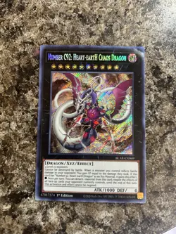Number C92: Heart-eartH Chaos Dragon (Secret Rare 1st Edition) - BLAR-EN069 - Image 1