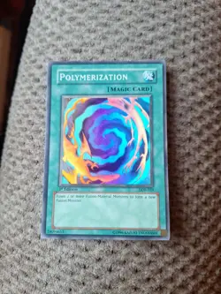 Yu-Gi-Oh! Polymerization Super Rare LOB-E059 1st Edition LP - Image 1