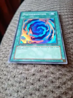 Yu-Gi-Oh! Polymerization Super Rare LOB-E059 1st Edition LP - Image 2