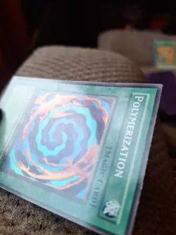 Yu-Gi-Oh! Polymerization Super Rare LOB-E059 1st Edition LP - Image 4