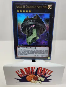 YuGiOh Number 33: Chronomaly Machu Mech REDU-EN043 1st Edition Ultra Rare NM - Image 1