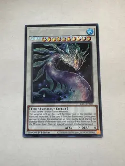 Yugioh: Ghoti Of The Deep Beyond RA04-EN060 Secret Rare (NAME SHIFT MISPRINT) - Image 1