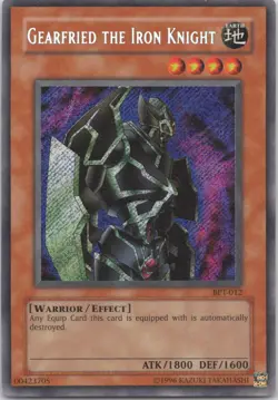 1996 TCG Unlimited Gearfried The Iron Knight HOLO #BPT-012 - Image 1