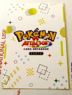 Pikachu Pokemon Attacks Card Database Kanto Card Peru - Image 2