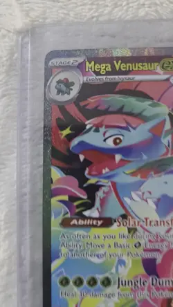 Mega Venusaur EX SIR 177/132 Mega Evolution English Pokemon TCG Near Mint Card - Image 2