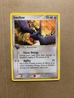 Swellow 15/17 POP SERIES 1 - Common Pokemon Card - NM/Mint - Image 1