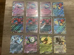 Pokemon White Flare Black Bolt (12) Ex Card Lot- English- NM- Double Rare - Image 1