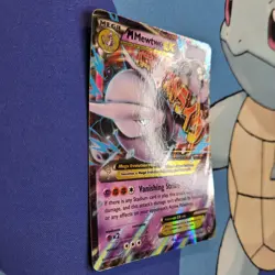 Pokemon TCG M Mewtwo EX 63/162 Ultra Rare Holo Card XY Breakthrough - Image 3