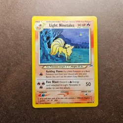 Light Ninetales 50/105 Pokemon Neo Destiny Card - NM - Image 1