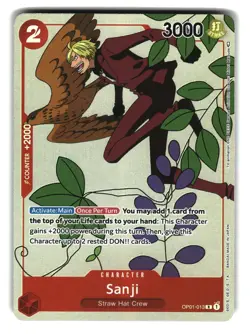 Sanji OP01-013 Gift Collection 2023 One Piece Card - Image 1