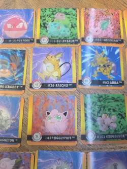 Huge Lot 1995 Art Box 3d Pokemon Card Lot See Photos - Image 2