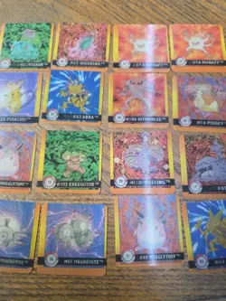 Huge Lot 1995 Art Box 3d Pokemon Card Lot See Photos - Image 3