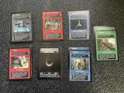 Star Wars CCG Endor Dark Side C/U Set - 50 Cards! - Image 1