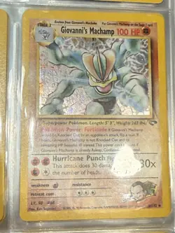 Pokemon Cards - Gym Challenge Cards Rares. Blaines Charizard Very Nice Condition - Image 5