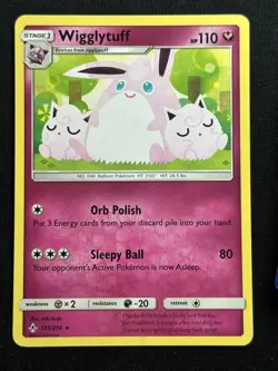 Wigglytuff SM - Unbroken Bonds 135/214 Pokemon card NM - Image 1