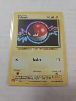 Voltorb 010/034 CLC NM Trading Card Game Classic Holo Pokemon - Image 1