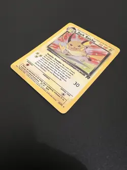 Dark Raichu 83/82 Team Rocket Unlimited 2000 Pokemon Card Secret Rare NM - Image 3
