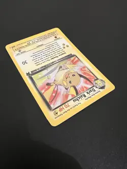 Dark Raichu 83/82 Team Rocket Unlimited 2000 Pokemon Card Secret Rare NM - Image 4