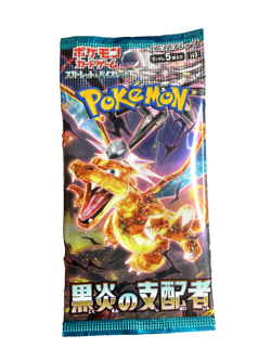 Pokemon TCG Card sv3 Ruler of the Black Flame 1 Pack Japanese Ver Charizard F/S - Image 1