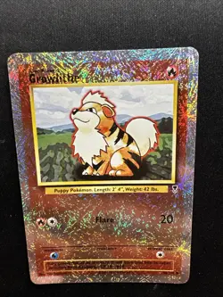Growlithe 45/110 Legendary Collection Reverse Holo Pokemon Card LP/NM - Image 3