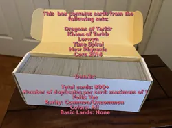 800+ MTG Cards: Dragons of Tarkir, Khans of Tarkir, Lorwyn, Time Spiral, etc. - Image 1