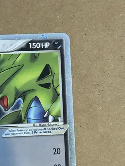 Pokemon TCG Tyranitar EX 17/17 Pop Series 1 Cosmos Holo Ultra Rare Card LP - Image 5