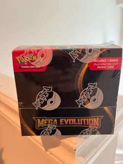 Pokemon Mega Evolutions Display Box, 36 packs with Bonus Promo Card - Sealed - Image 1