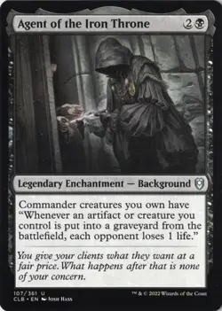 Agent of the Iron Throne Commander Legends: Battle for Baldur's Gate Regular NM - Image 1