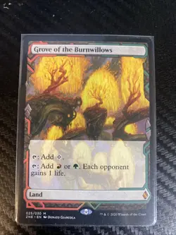 Grove of the Burnwillows Zendikar Rising Expeditions Regular - Image 1