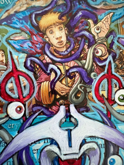 Show and tell ALTERED Jeff Laubenstein MTG Urza's Saga #96 Atraxa - Image 3