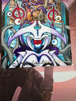 Show and tell ALTERED Jeff Laubenstein MTG Urza's Saga #96 Atraxa - Image 5