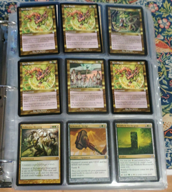 Vintage MULTICOLOR Binder AURA SHARDS/ VILE CONSUMPTION Magic the Gathering - Image 1