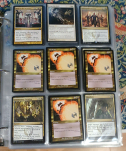 Vintage MULTICOLOR Binder AURA SHARDS/ VILE CONSUMPTION Magic the Gathering - Image 3