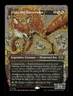 Zirda, the Dawnwaker 65 Foil R March of the Machine: Multiverse Legends - Image 1
