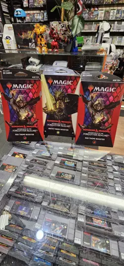 2021 MTG Adventures in the Forgotten Realms Lot Theme Booster ENGLISH D&D X3 - Image 1
