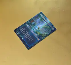 Misty Rainforest (Borderless) (Dragonscale Foil) Special Guests Foil - Image 1