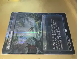 Misty Rainforest (Borderless) (Dragonscale Foil) Special Guests Foil - Image 3
