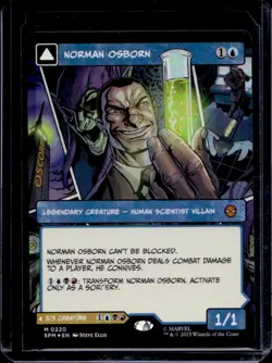 2025 Magic The Gathering Marvel Norman Osborn Green Goblin #0220 - Image 1