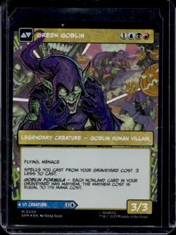 2025 Magic The Gathering Marvel Norman Osborn Green Goblin #0220 - Image 2