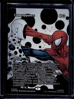 2025 Magic MTG Marvel Universe Eternal-Legal Comeuppance Rare #0001 - Image 1
