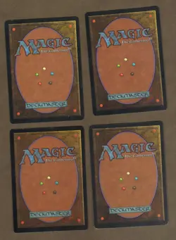 Magic the Gathering MTG TEMPEST Basic Land 4 MOUNTAIN (2 Art) NM - Image 2