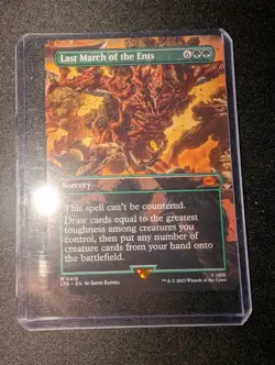 Last March of the Ents (Borderless) Universes Beyond: the Lord of the Rings:... - Image 1