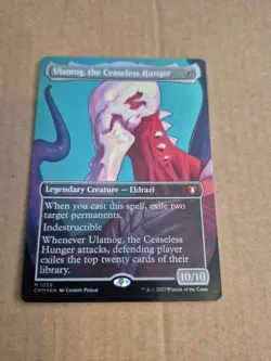Ulamog, the Ceaseless Hunger (Borderless) Commander Masters Foil - Image 2