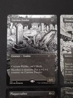 Special Guest: Junji Ito MTG Secret Lair Foil Etched Set Of 4 ENGLISH NM/LP - Image 2