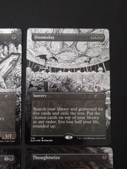 Special Guest: Junji Ito MTG Secret Lair Foil Etched Set Of 4 ENGLISH NM/LP - Image 3