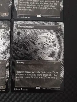 Special Guest: Junji Ito MTG Secret Lair Foil Etched Set Of 4 ENGLISH NM/LP - Image 5